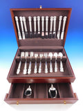 Duke of Windsor by Manchester Sterling Silver Flatware Set Service 50 pcs