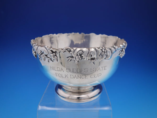 1895-1940 Nanking Store Shanghai Chinese Export 900 Silver Trophy Bowl (#4312)