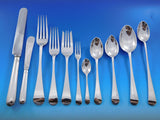 Round English by James Robinson Sterling Silver Flatware Set Dinner 126 pieces