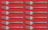 Chippendale by Towle Sterling Silver Salad Fork Set 12 pieces 6 5/8"