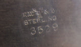 Renaissance by Wallace Sterling Silver Nut Bowl Master w/ Applied Symbol (#2601)