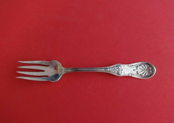 Saratoga by Tiffany and Co Sterling Silver Salad Fork Wavy Tines 6 1/4" Antique