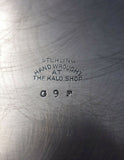 Kalo Sterling Silver Drink Serving Tray Hand Hammered Arts & Crafts (#6103)