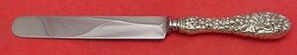 Rose by Stieff Sterling Silver Dinner Knife Blunt 9 5/8" Flatware Antique
