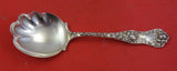 American Beauty by Shiebler Sterling Silver Berry Spoon scalloped 8 1/2"