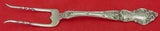 Meadow Rose by Wallace Sterling Silver Baked Potato Fork Custom Made 7 1/4"