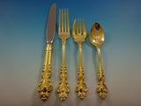 Spanish Baroque Gold by Reed and Barton Sterling Regular Place Setting(s) 4pc