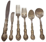French Scroll by Alvin Sterling Silver Flatware Set For 8 Service 52 Pieces