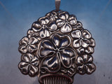 Reed & Barton Sterling Silver Whistle Pendant 4-Leaf Clover Good Luck (#6934)