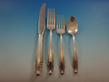 Stradivari by Wallace Sterling Silver Flatware Set For 12 Service 75 Pieces