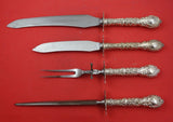 Louvre by Wallace Sterling Silver Roast Carving Set 4pc HH WS Serving Heirloom