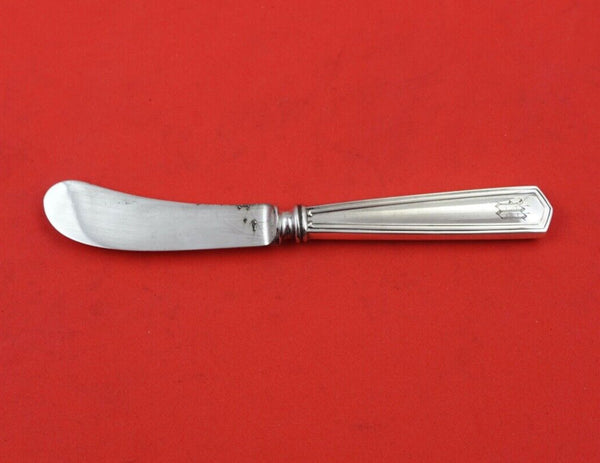 Brandon by International Sterling Silver Butter Spreader HH SP blade 5 3/4"