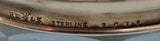 Irian by Wallace Sterling Silver Dresser Jar #3012 3 1/4" No Monogram (#1744)