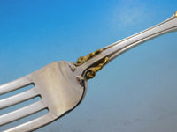 Medici Golden Accent by Gorham Sterling Silver Flatware Set 12 Service 50 Pieces