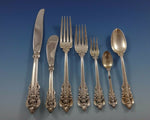 Grande Baroque by Wallace Sterling Silver Flatware Set for 8 Service 59 Pieces