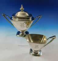 Mary Chilton by Towle Sterling Silver Tea Set Kettle Creamer Sugar 4pc (#0174)