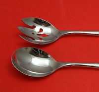 Rondo by Gorham Sterling Silver Salad Serving Set Pierced Custom Made 10 7/8"