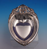 Rose Point by Wallace Sterling Silver Candy Dish Heart Shape #4630 (#9130)