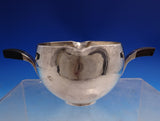 Georg Jensen Sterling Silver Sugar and Creamer 2pc Set with Wood #533 (#8781)