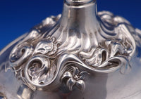 Eton by Wallace Sterling Silver Tea Pot Art Nouveau #1160 6" Monogram C (#8402)