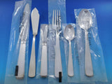 America by Schiavon Italy Sterling Silver Flatware Set Service 40 Pieces New