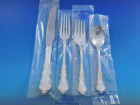 Dresden Rose by Reed & Barton Silverplate Flatware Set Service 60 Pieces