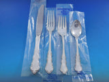 Dresden Rose by Reed & Barton Silverplate Flatware Set Service 60 Pieces