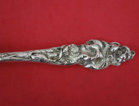 Les Six Fleurs by Reed and Barton Sterling Silver Waffle Serving 11" Antique