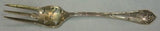 Rustic by Towle Sterling Silver Pastry Fork Fancy Gold Washed 6"