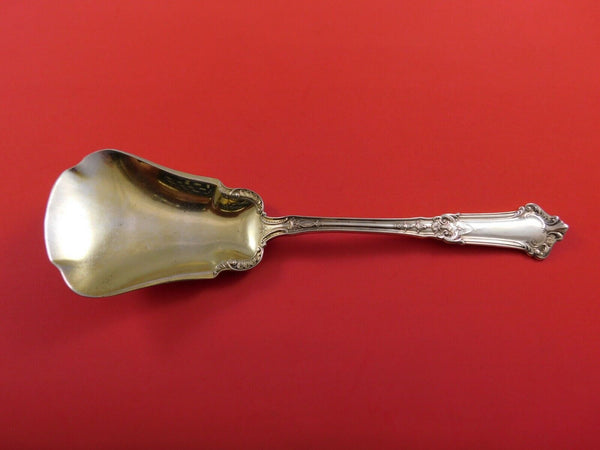Albemarle by Gorham Sterling Silver Salad Serving Spoon Goldwashed 9 1/4"
