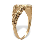 Victorian 14k Gold Signet Ring with "PNB" Monogram Size 9.25 Jewelry (#J7277)