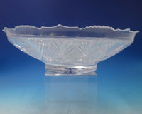Silverplate Epergne with Cut Crystal Bowl Children in Forest c.1880 (#5580)