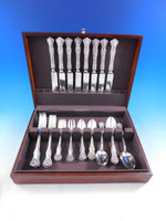 Charles II by Dominick & Haff Sterling Silver Flatware Set Service 41 pcs Dinner