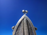 Sterling Silver Mesh Purse circa 1900 2.2 troy ounces 6" x 2" unmarked (#6173)
