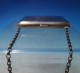 William Kerr Sterling Silver Purse 48" Long Chain #2870 3 1/4" x 2 1/2" (#6038)