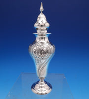 Floral by Shreve Sterling Silver Salt Dip and Pepper Shaker Set 2pc (#7768)