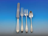 Reeded Edge by Tiffany Sterling Silver Flatware Set for 8 Service 84 pcs Dinner