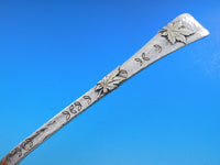 Lap Over Edge by Tiffany and Co Sterling Silver Salad Serving Set 2pc Gourd Leaf