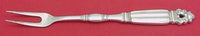 Acorn by Georg Jensen Sterling Silver Meat Fork 2-Tine All-Sterling HH Large 9"