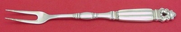 Acorn by Georg Jensen Sterling Silver Meat Fork 2-Tine All-Sterling HH Large 9"