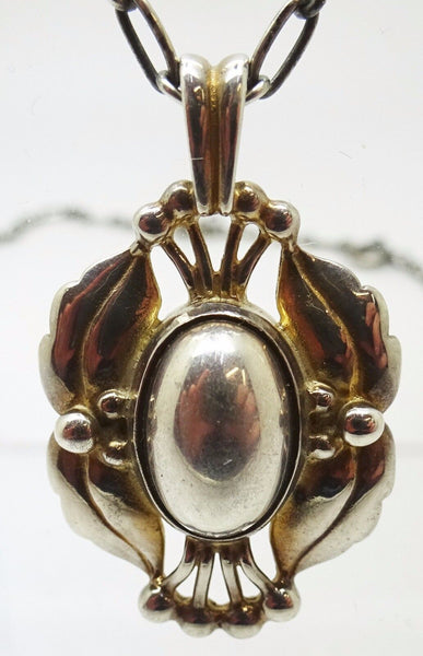 Georg Jensen Sterling Silver Pendant Year 2000 (#J3178)