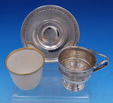 Wedgwood by International Sterling Silver Demitasse Cup Liner Saucer P42 (#8100)