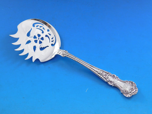 Cambridge by Gorham Sterling Silver Cucumber Server Pierced Flower Teeth w/Mono