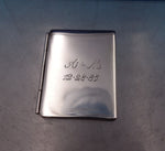 The Thomae Co Sterling Silver Picture Frame Folded Holds Two Photos (#6843-2)