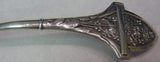 Ivy by Gorham Sterling Silver Nut Pick 5" Antique Flatware