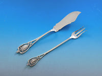 Monticello by Lunt Sterling Silver Flatware Set For 12 Service 144 Pieces Dinner
