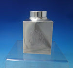 Old English Tipt by Gorham Sterling Silver Tea Caddy #A6594 3 3/4" (#6054)