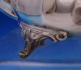 Rosebud by Eugen Ferner German Sterling Silver Tea Set 4pc 1957 76.1 ozt. #8875