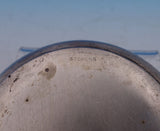 Matthews Co Sterling Silver Child's Bowl Acid Etched w/Kewpie and Bushes (#7661)
