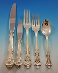 King Edward by Gorham Sterling Silver Flatware Set 8 Service 44 pcs Place Size
